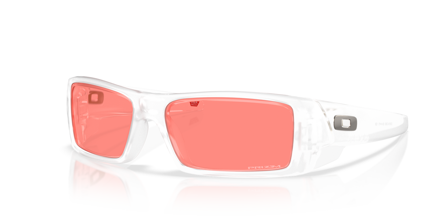 [Prizm Peach Lenses, Matte Clear Frame]