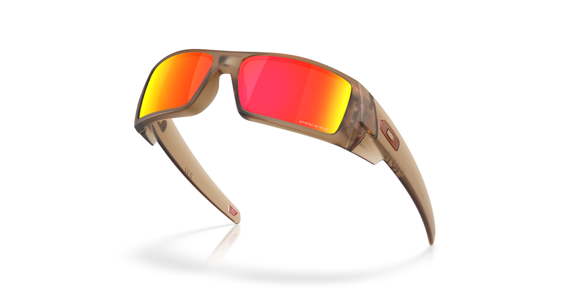 [Prizm Ruby Lenses, Matte Sepia Frame]