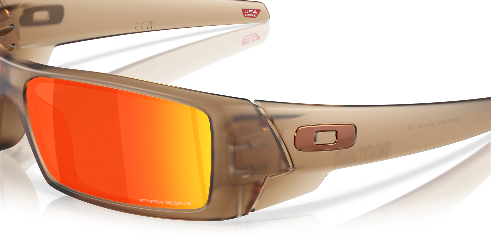 [Prizm Ruby Lenses, Matte Sepia Frame]