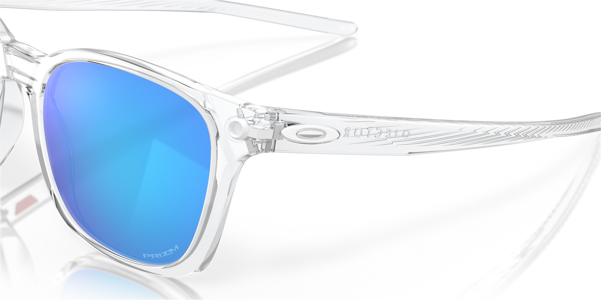 [Prizm Sapphire Lenses, Polished Clear Frame]