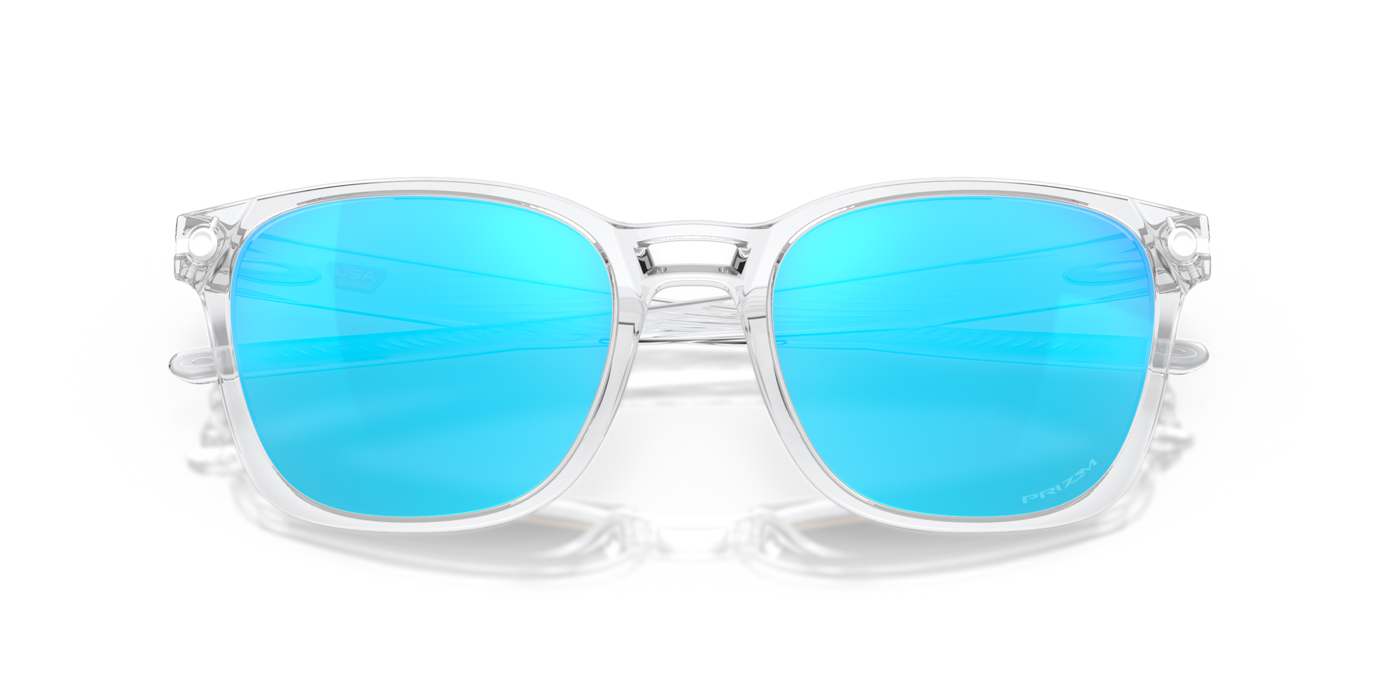 [Prizm Sapphire Lenses, Polished Clear Frame]