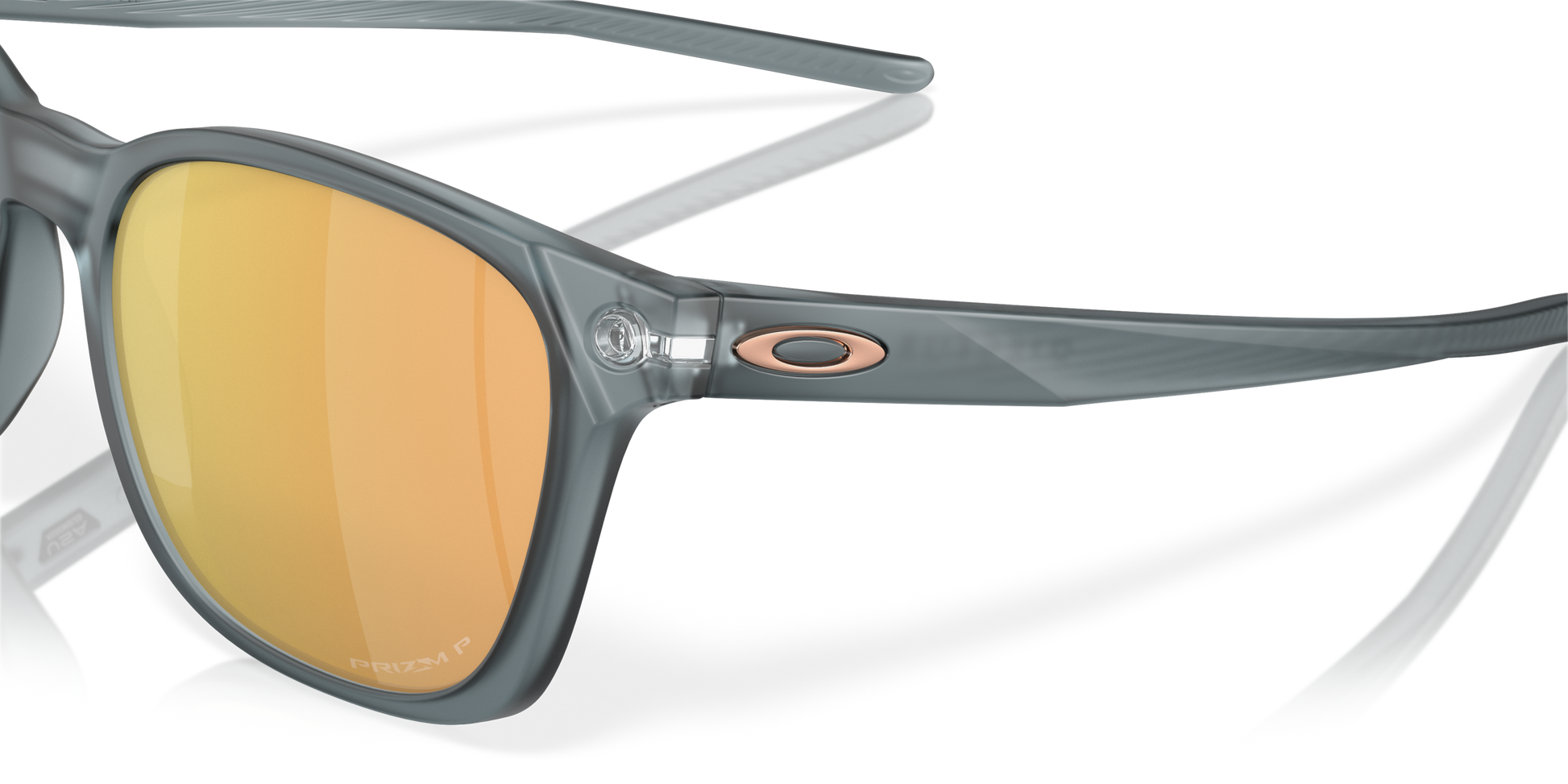 [Prizm Rose Gold Polarized Lenses, Matte Crystal Black Frame]
