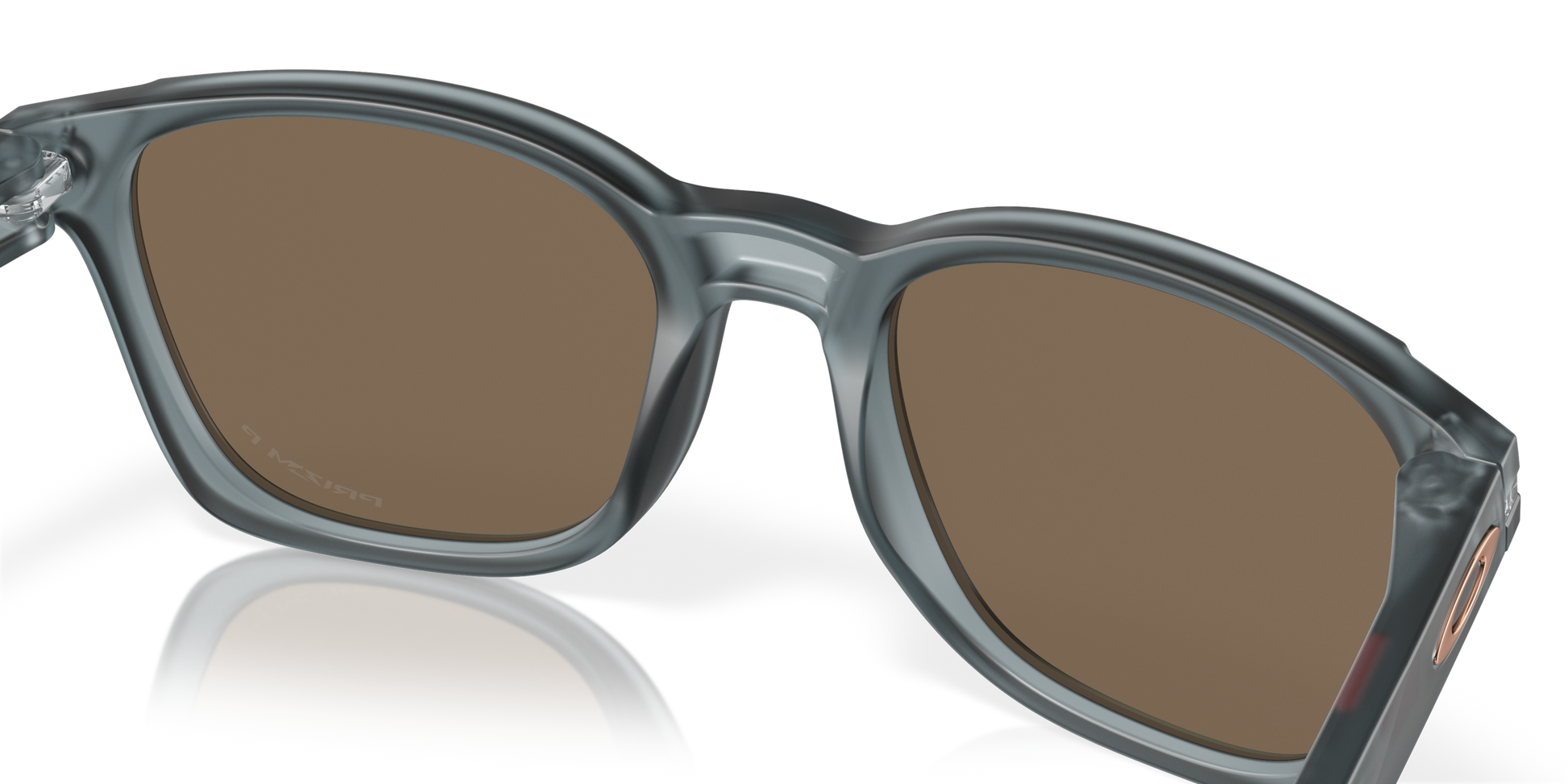 [Prizm Rose Gold Polarized Lenses, Matte Crystal Black Frame]
