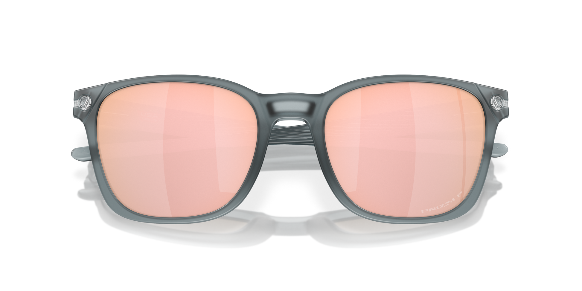 [Prizm Rose Gold Polarized Lenses, Matte Crystal Black Frame]