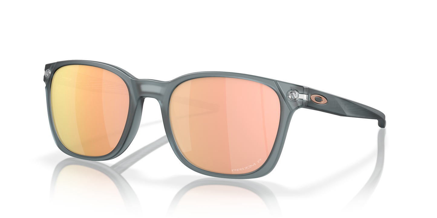 [Prizm Rose Gold Polarized Lenses, Matte Crystal Black Frame]