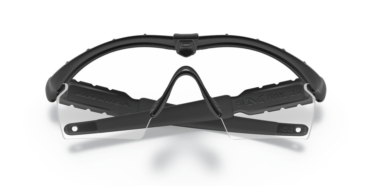[Clear Lenses, Matte Black Frame]