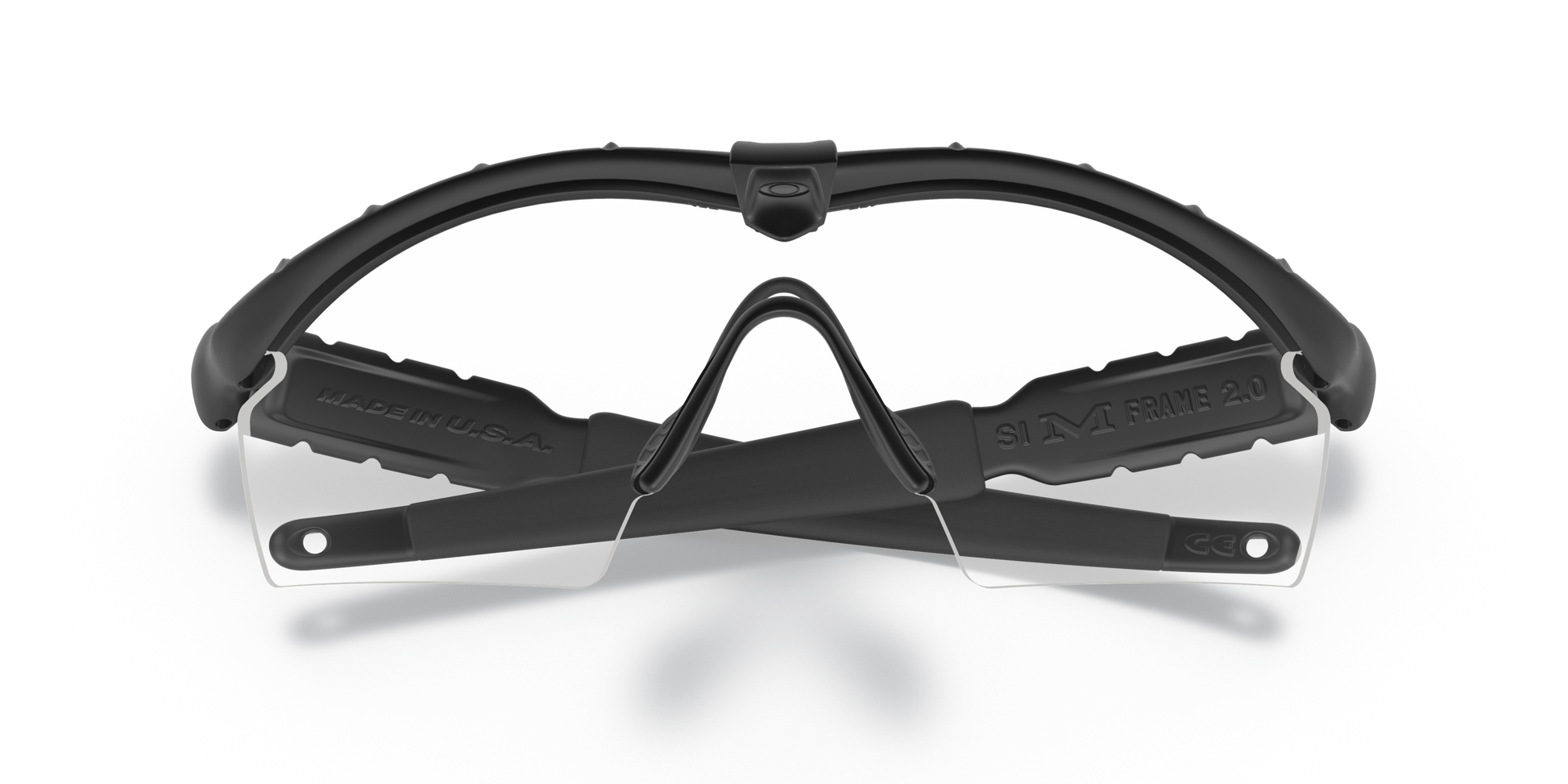 [Clear Lenses, Matte Black Frame]