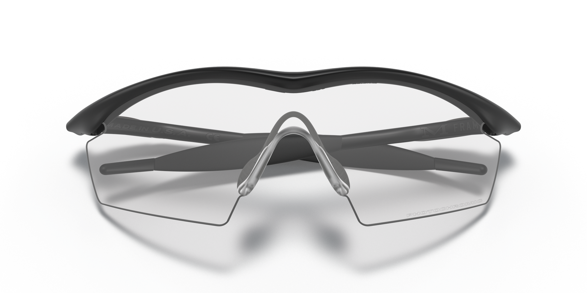 [Clear Lenses, Black Frame]