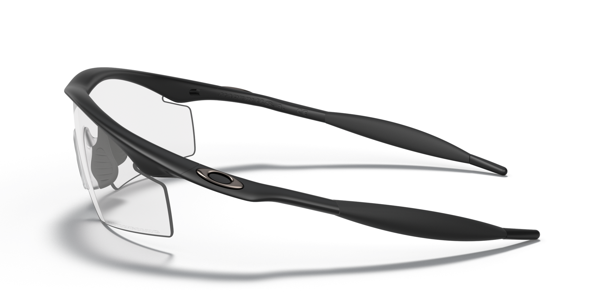 [Clear Lenses, Black Frame]