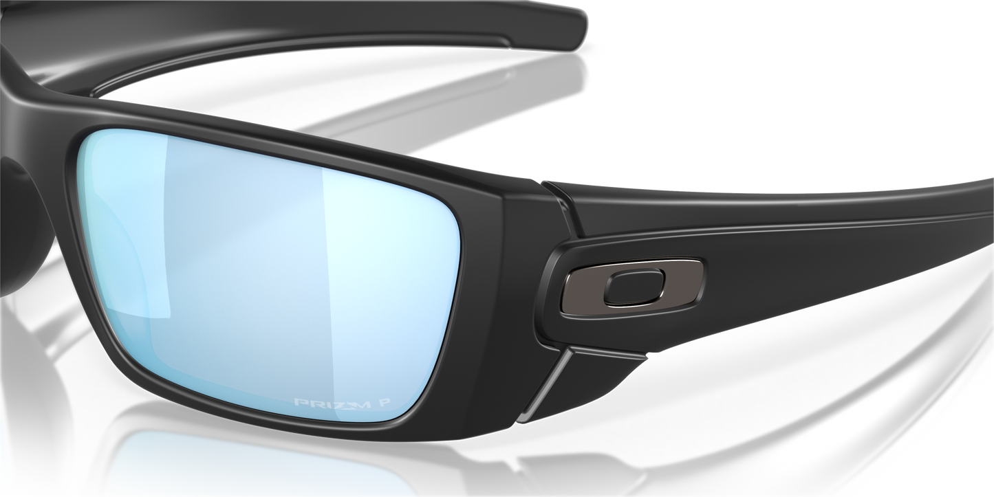 [Prizm Deep Water Polarized Lenses, Matte Black Frame]