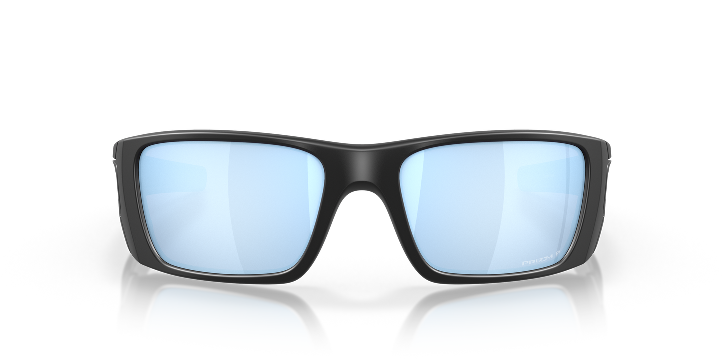 [Prizm Deep Water Polarized Lenses, Matte Black Frame]