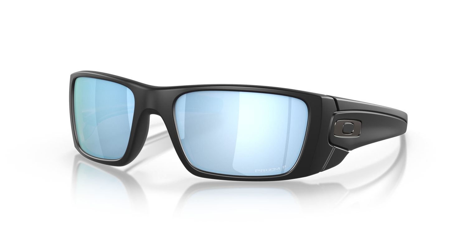 [Prizm Deep Water Polarized Lenses, Matte Black Frame]