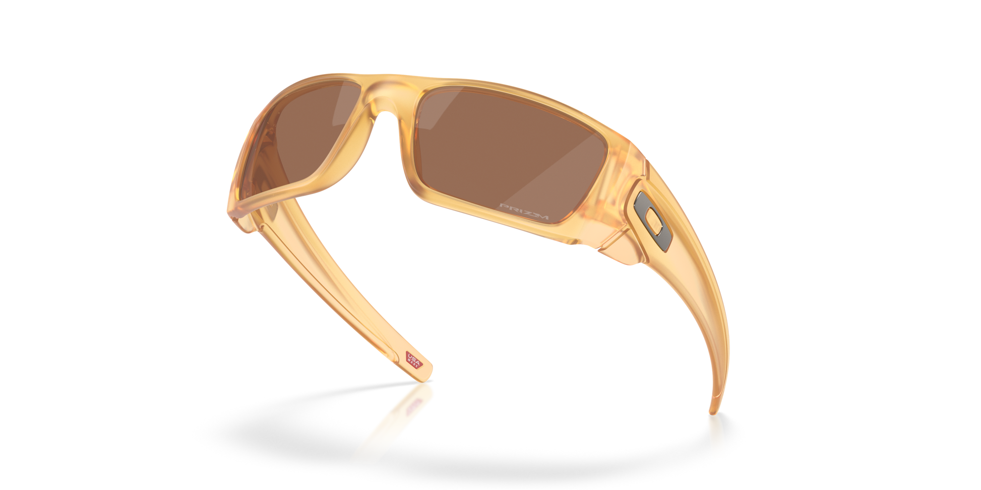 [Prizm Tungsten Lenses, Matte Transparent Light Curry Frame]
