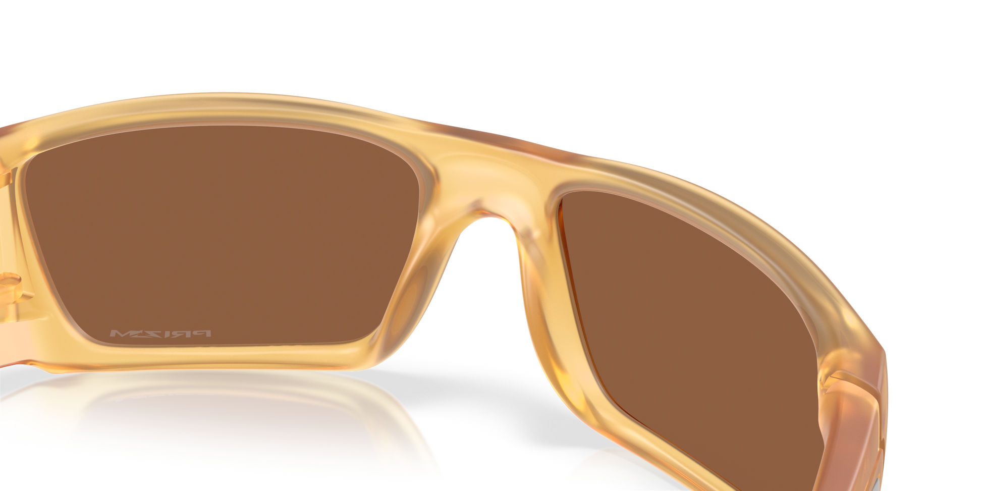 [Prizm Tungsten Lenses, Matte Transparent Light Curry Frame]