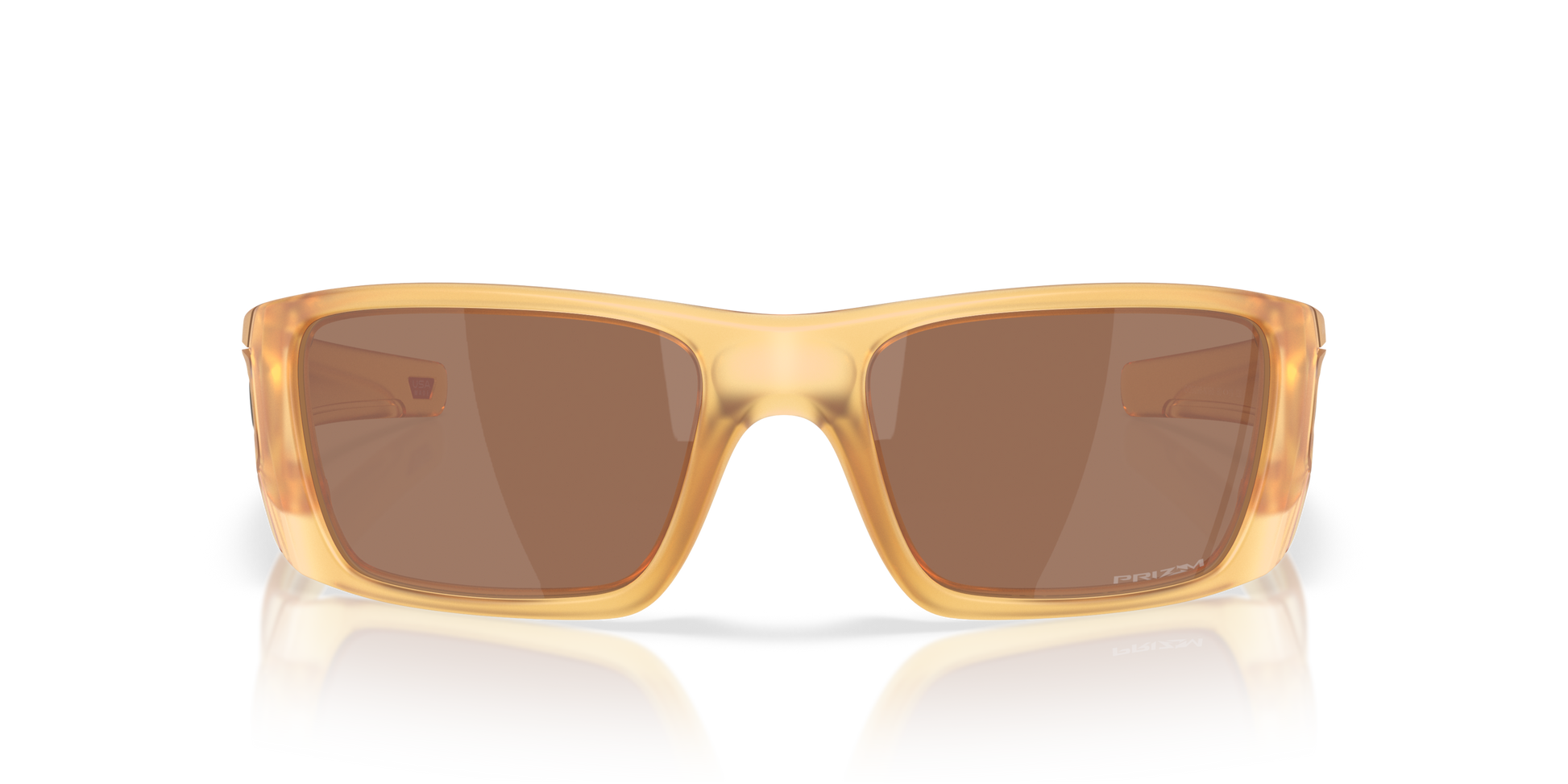 [Prizm Tungsten Lenses, Matte Transparent Light Curry Frame]