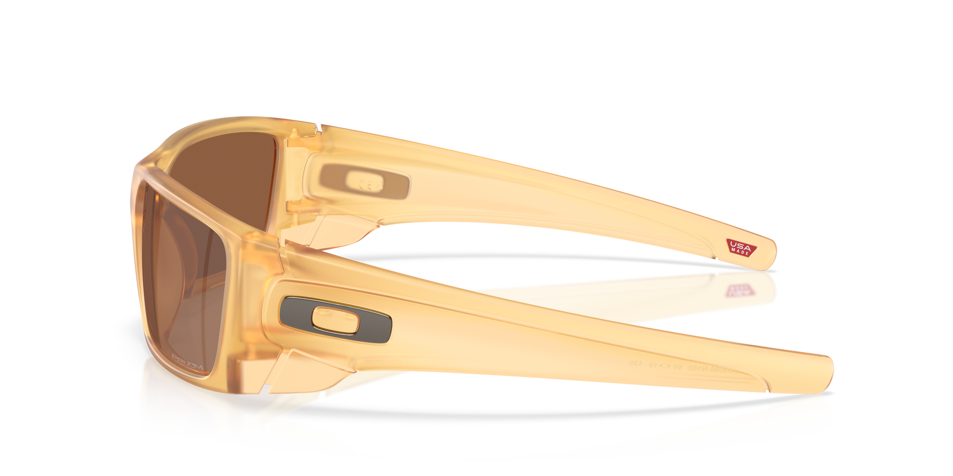 [Prizm Tungsten Lenses, Matte Transparent Light Curry Frame]