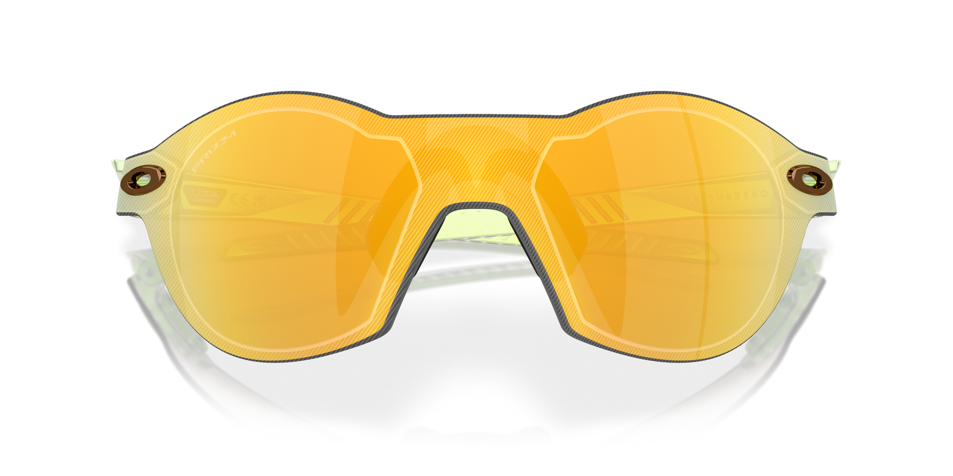 [Prizm 24K Lenses, Light Matte Jade Opaline Frame]