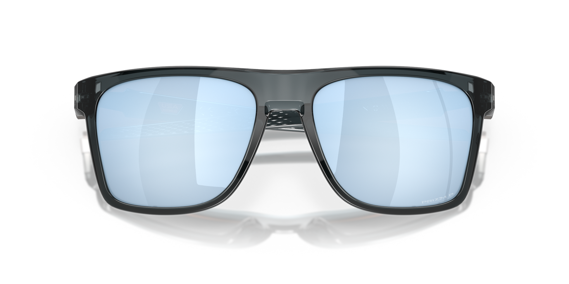 [Prizm Deep Water Polarized Lenses, Crystal Black Frame]