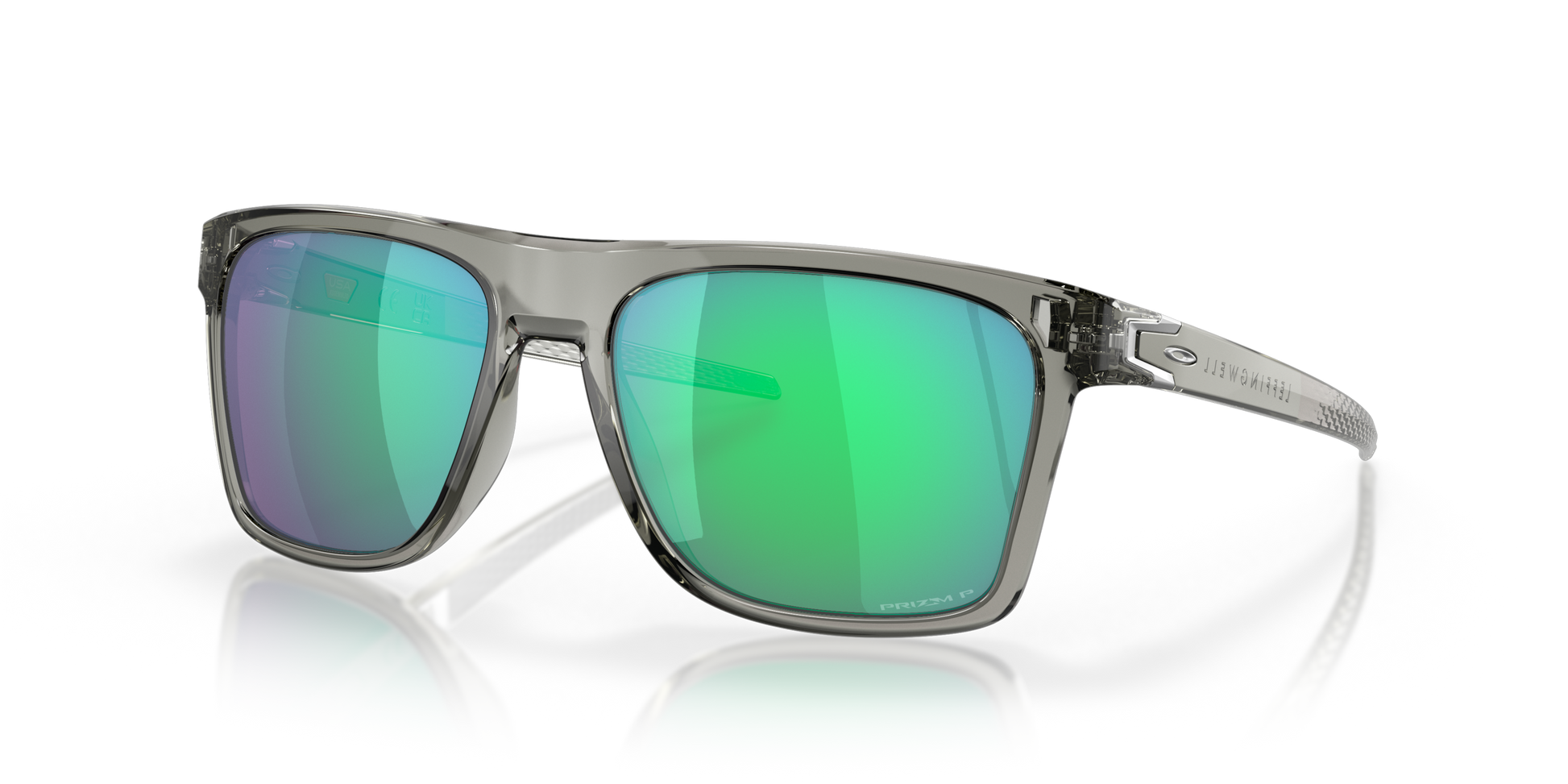 [Prizm Jade Polarized Lenses, Grey Ink Frame]