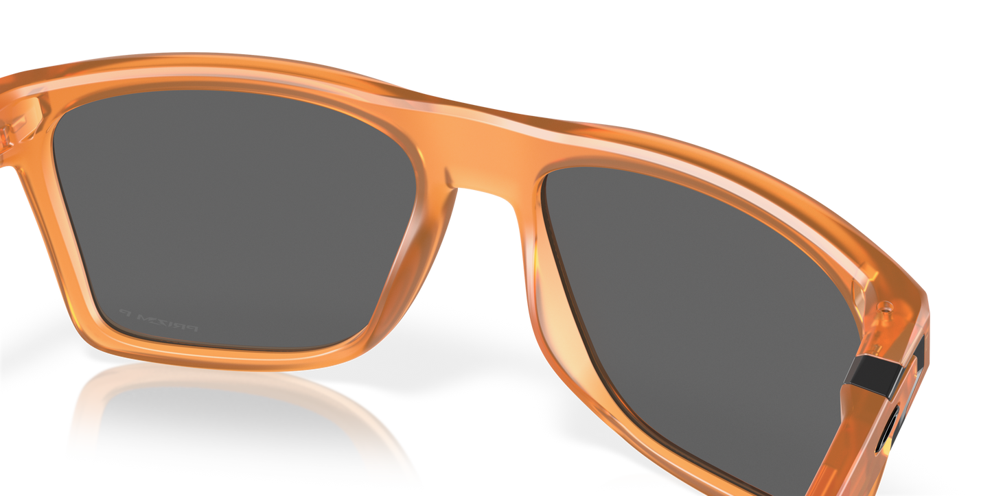 [Prizm Black Polarized Lenses, Matte Transparent Ginger Frame]