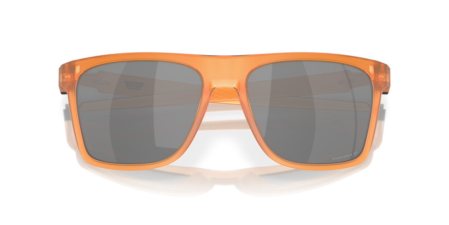 [Prizm Black Polarized Lenses, Matte Transparent Ginger Frame]