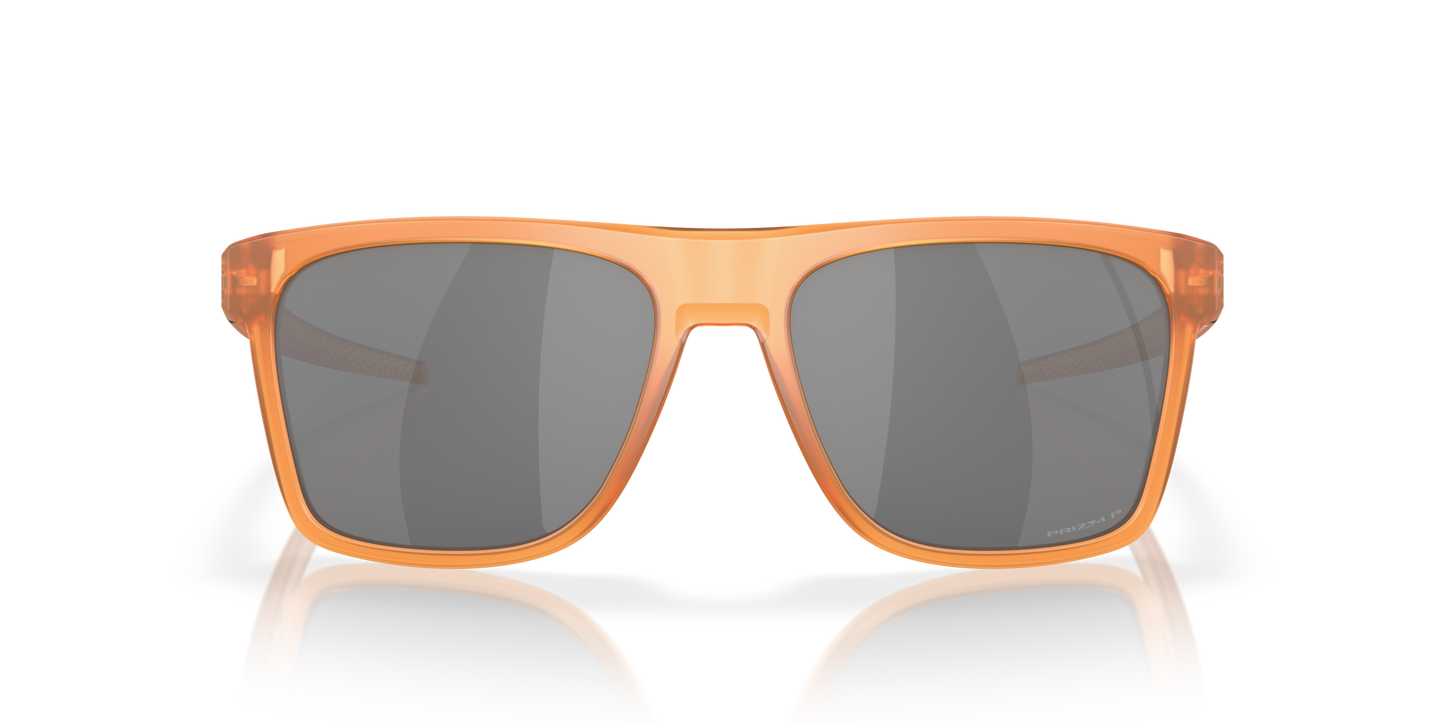 [Prizm Black Polarized Lenses, Matte Transparent Ginger Frame]