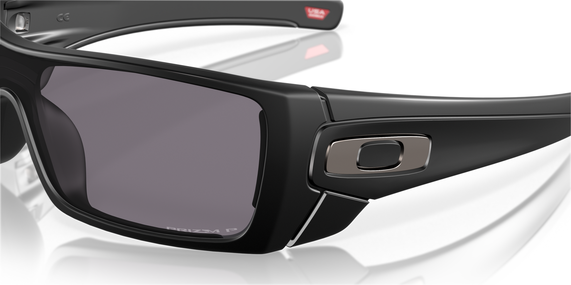 [Prizm Grey Polarized Lenses, Matte Black Frame]