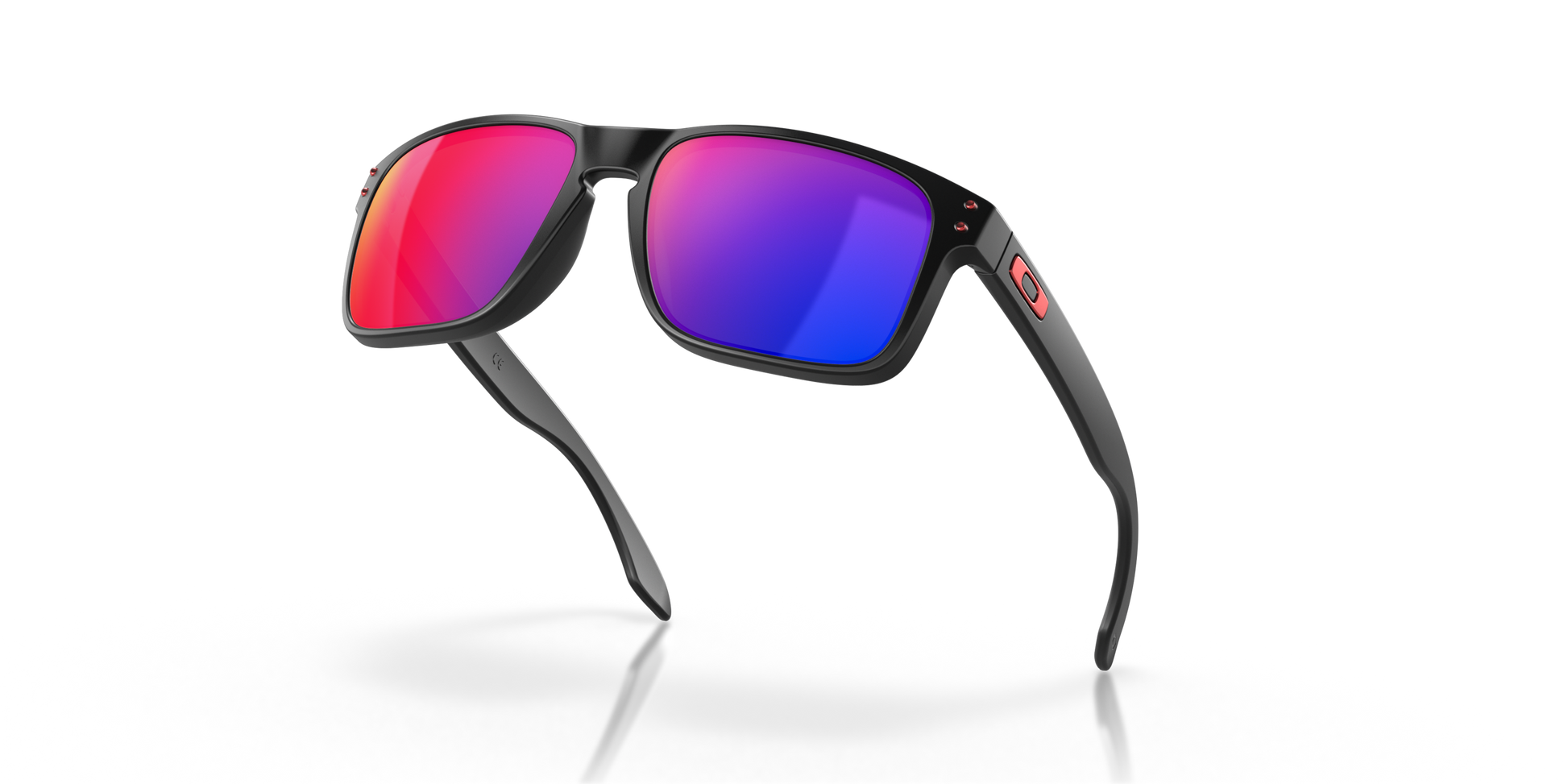 [+ Red Iridium Lenses, Matte Black Frame]