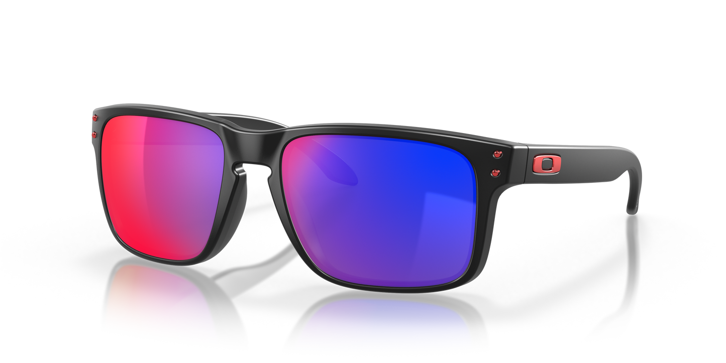 [+ Red Iridium Lenses, Matte Black Frame]