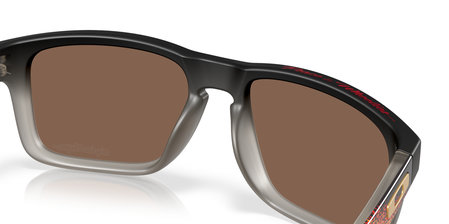 [Prizm 24K Polarized Lenses, Troy Lee Designs Black Fade Frame]