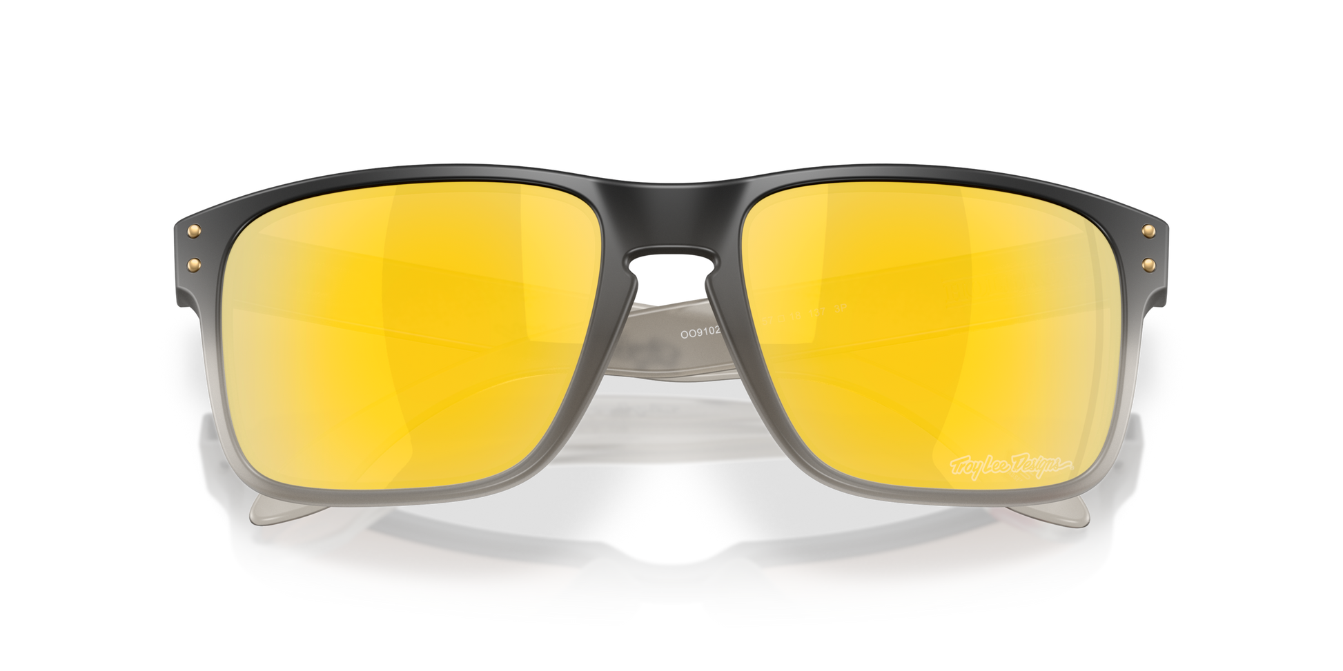 [Prizm 24K Polarized Lenses, Troy Lee Designs Black Fade Frame]