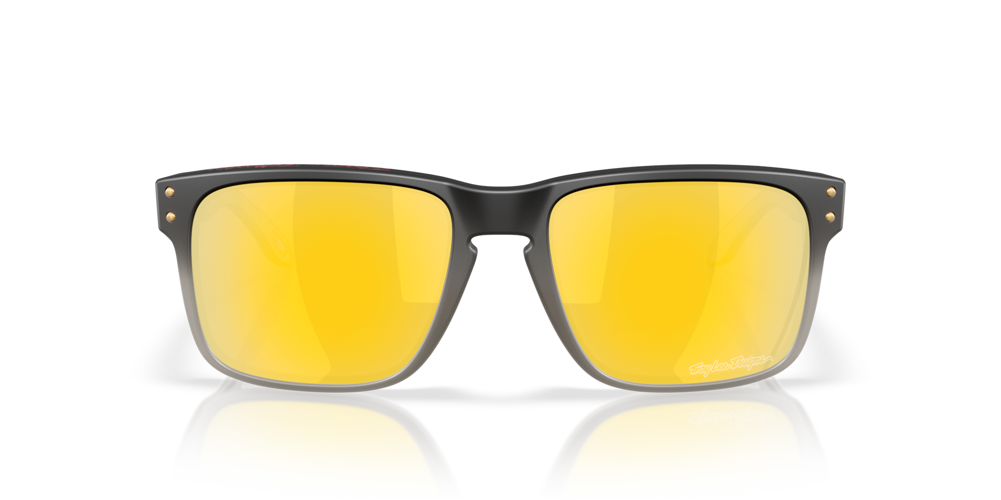 [Prizm 24K Polarized Lenses, Troy Lee Designs Black Fade Frame]