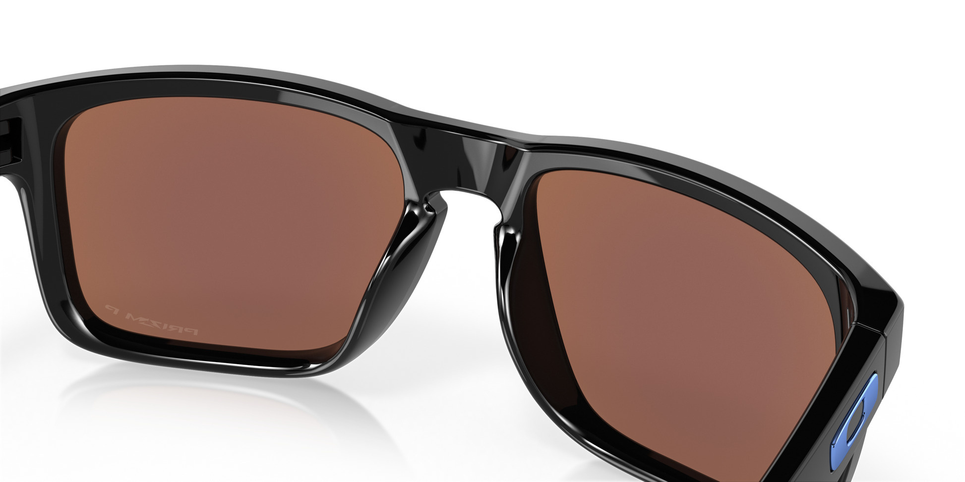 [Prizm Deep Water Polarized Lenses, Polished Blue Frame]