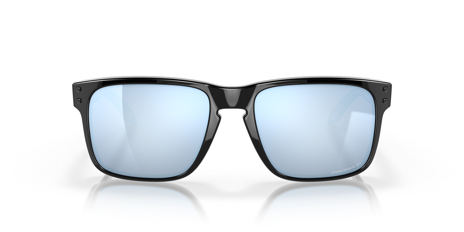 [Prizm Deep Water Polarized Lenses, Polished Blue Frame]