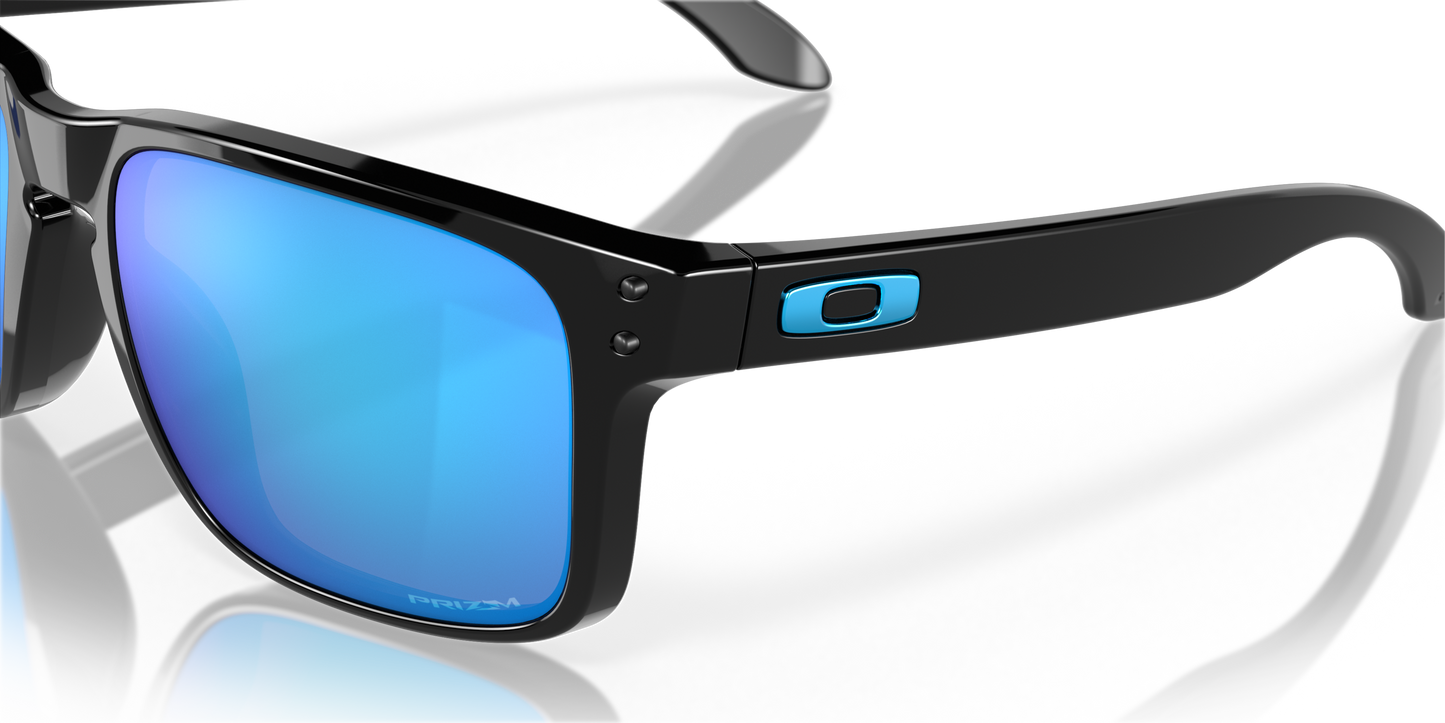 [Prizm Sapphire Lenses, Polished Black Frame]