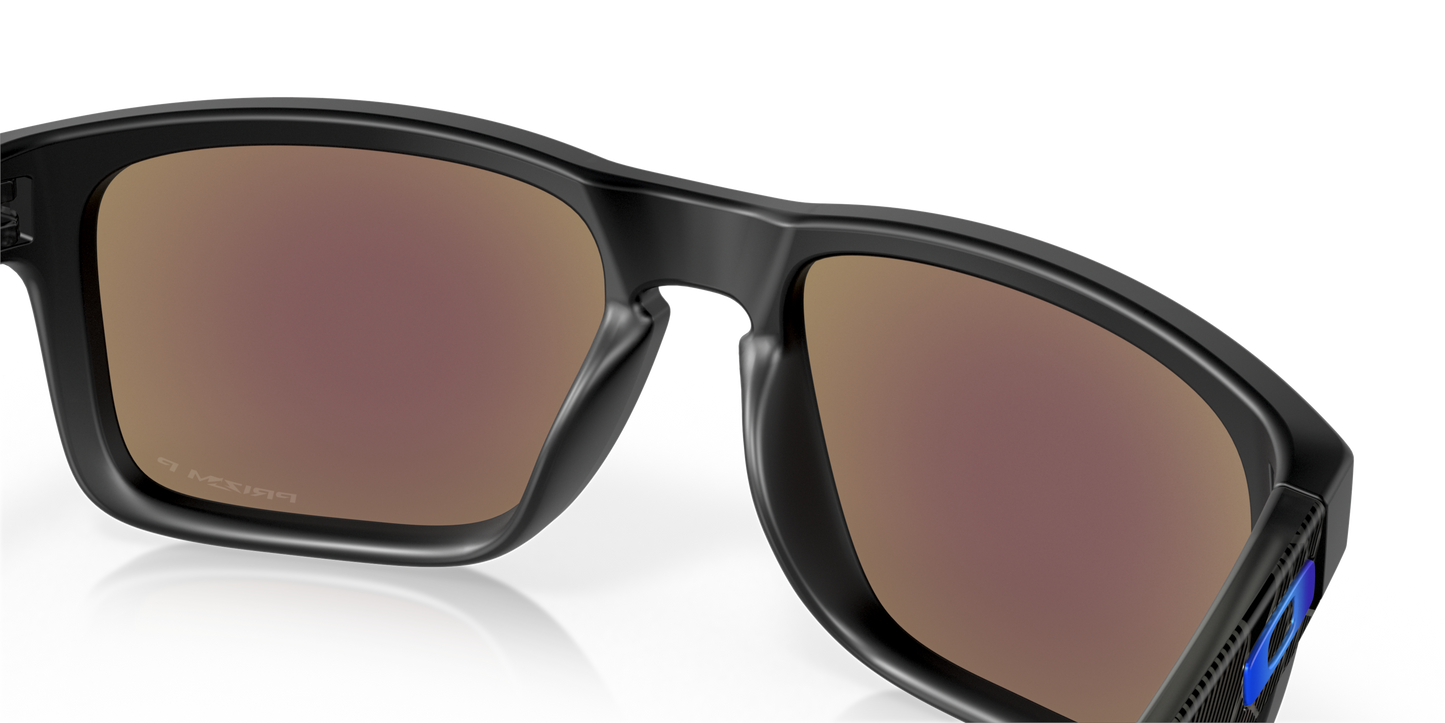 [Prizm Sapphire Polarized Lenses, Matte Black Prizmatic Frame]
