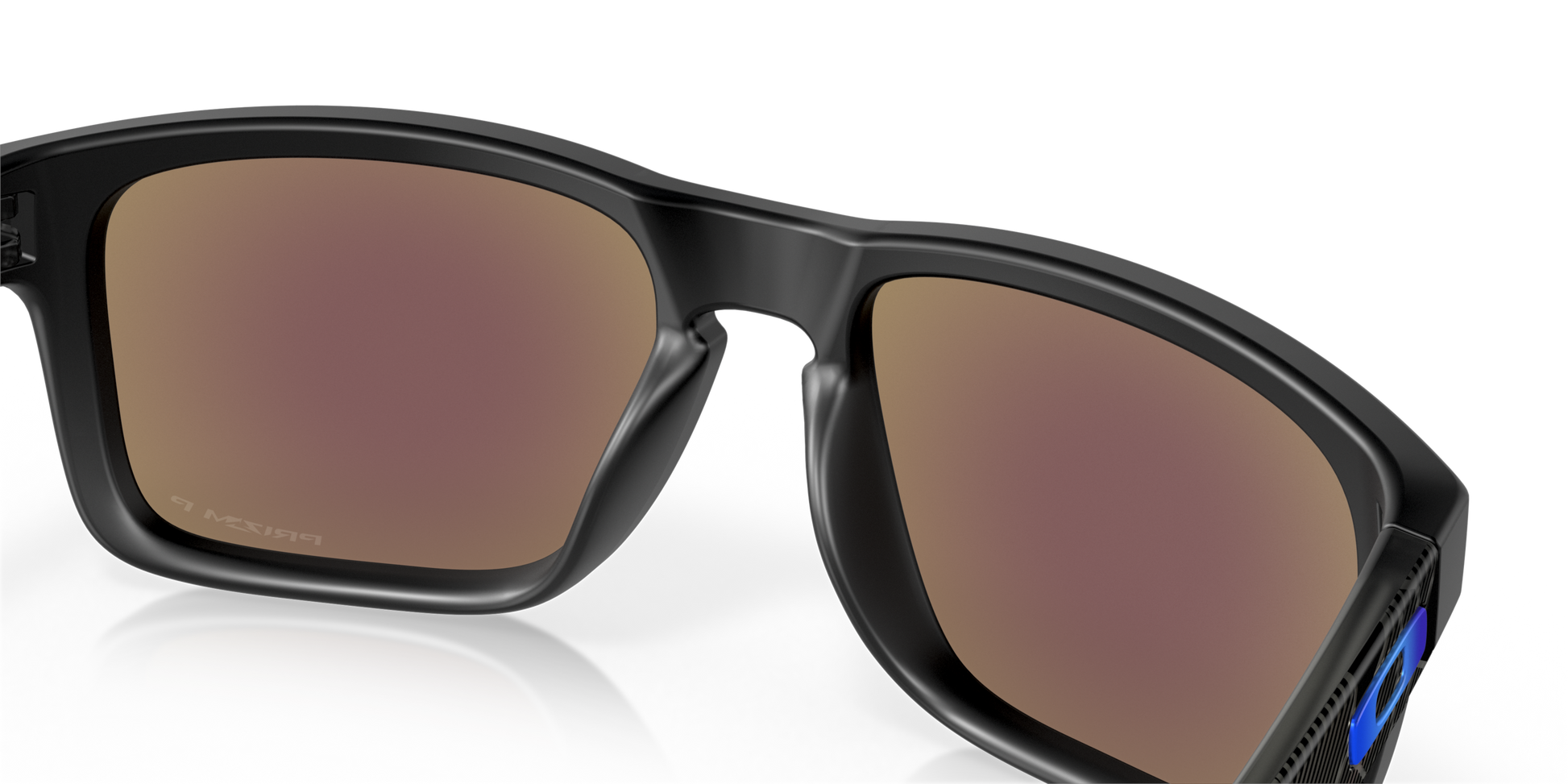 [Prizm Sapphire Polarized Lenses, Matte Black Prizmatic Frame]