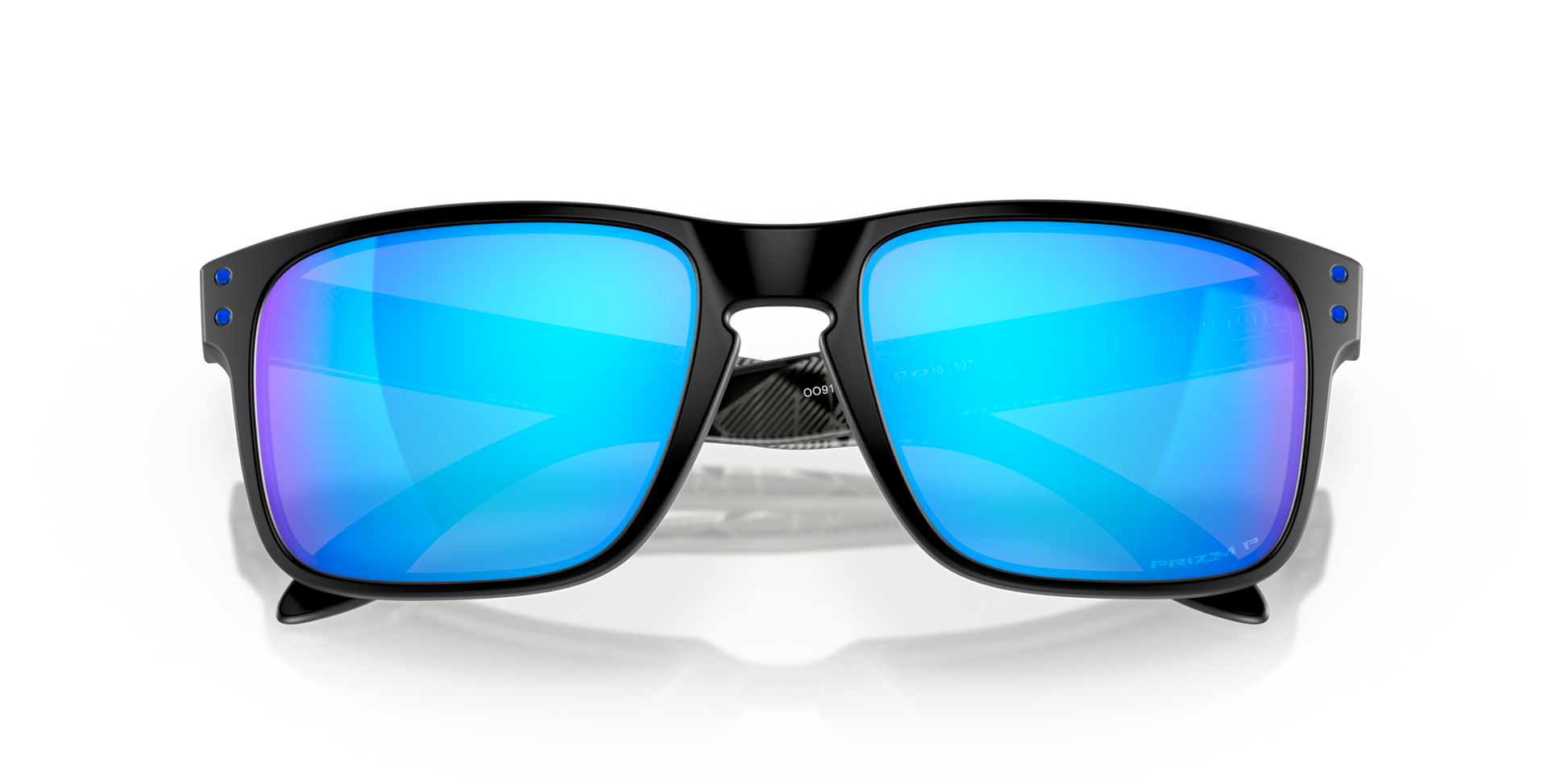 [Prizm Sapphire Polarized Lenses, Matte Black Prizmatic Frame]