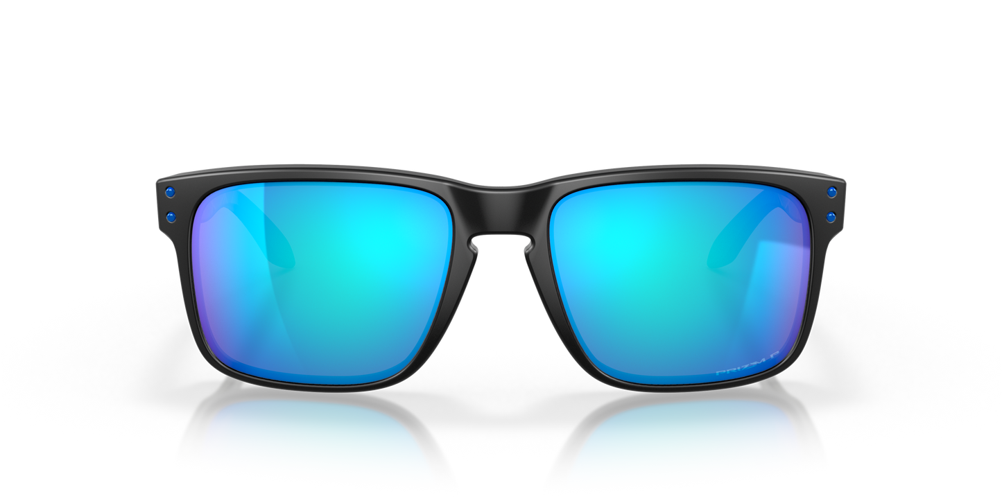 [Prizm Sapphire Polarized Lenses, Matte Black Prizmatic Frame]