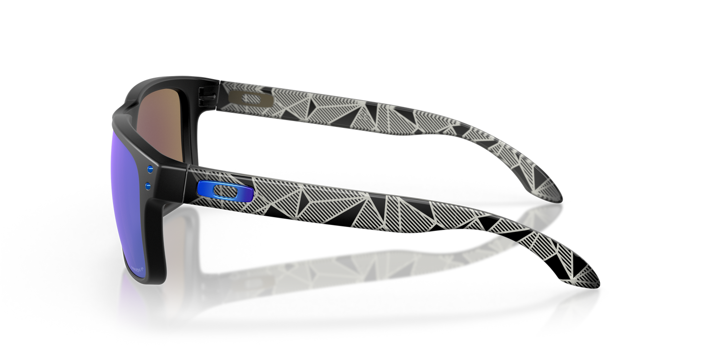 [Prizm Sapphire Polarized Lenses, Matte Black Prizmatic Frame]