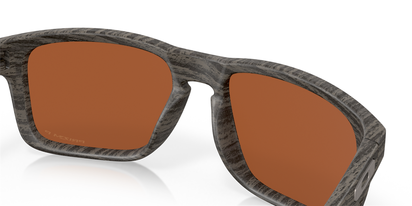 [Prizm Shallow Water Polarized Lenses, Woodgrain Frame]