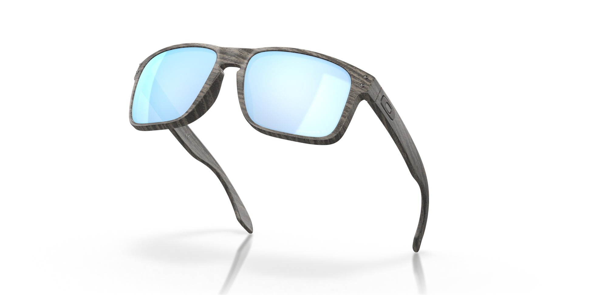 [Prizm Deep Water Polarized Lenses, Woodgrain Frame]