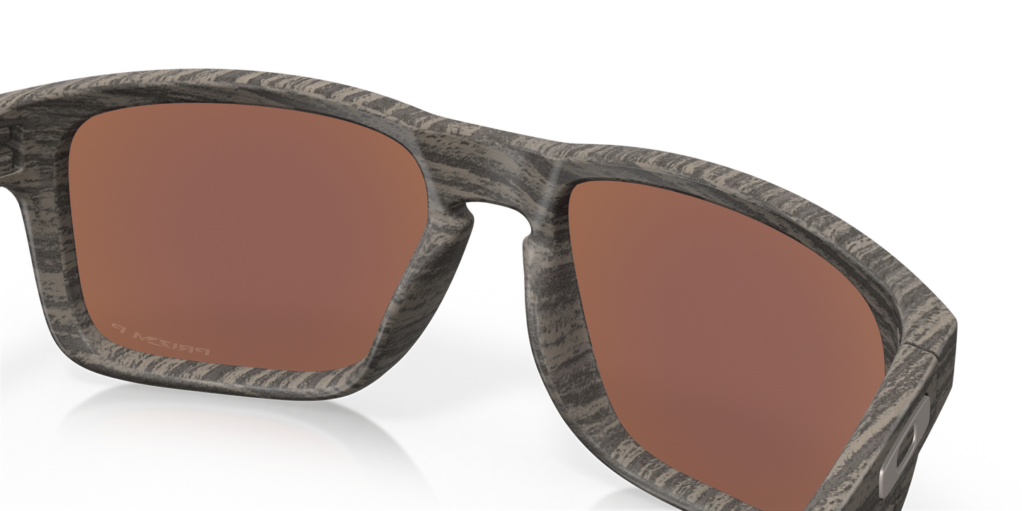 [Prizm Deep Water Polarized Lenses, Woodgrain Frame]