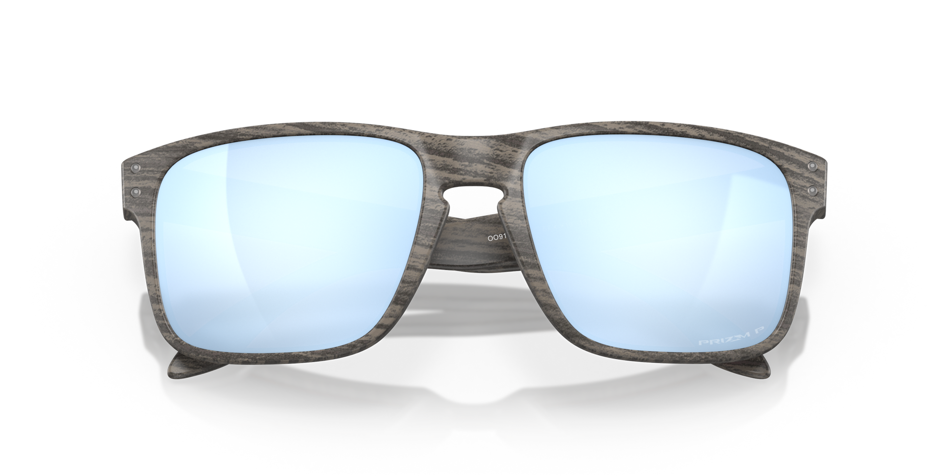 [Prizm Deep Water Polarized Lenses, Woodgrain Frame]