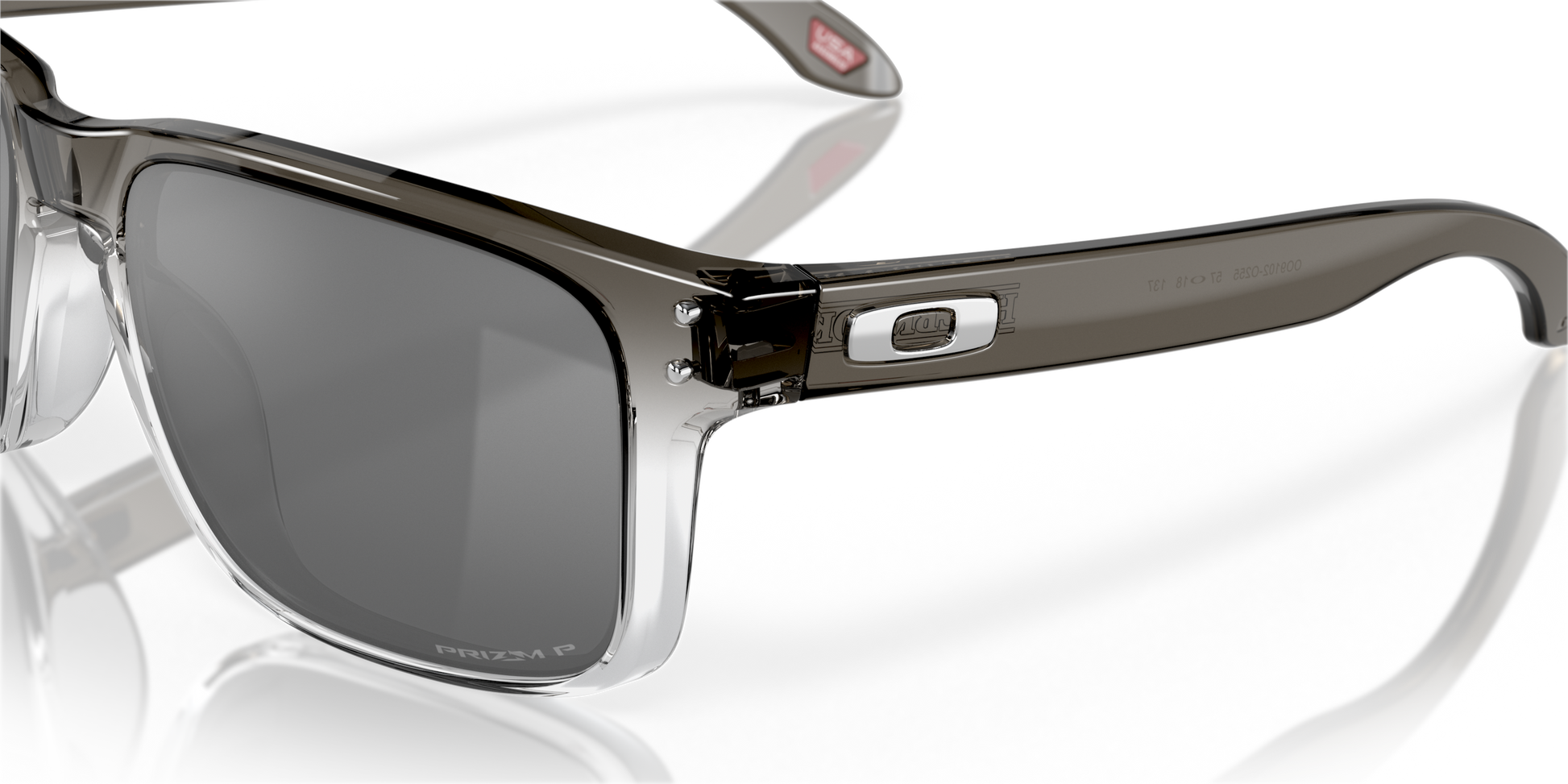 [Prizm Black Polarized Lenses, Dark Ink Fade Frame]