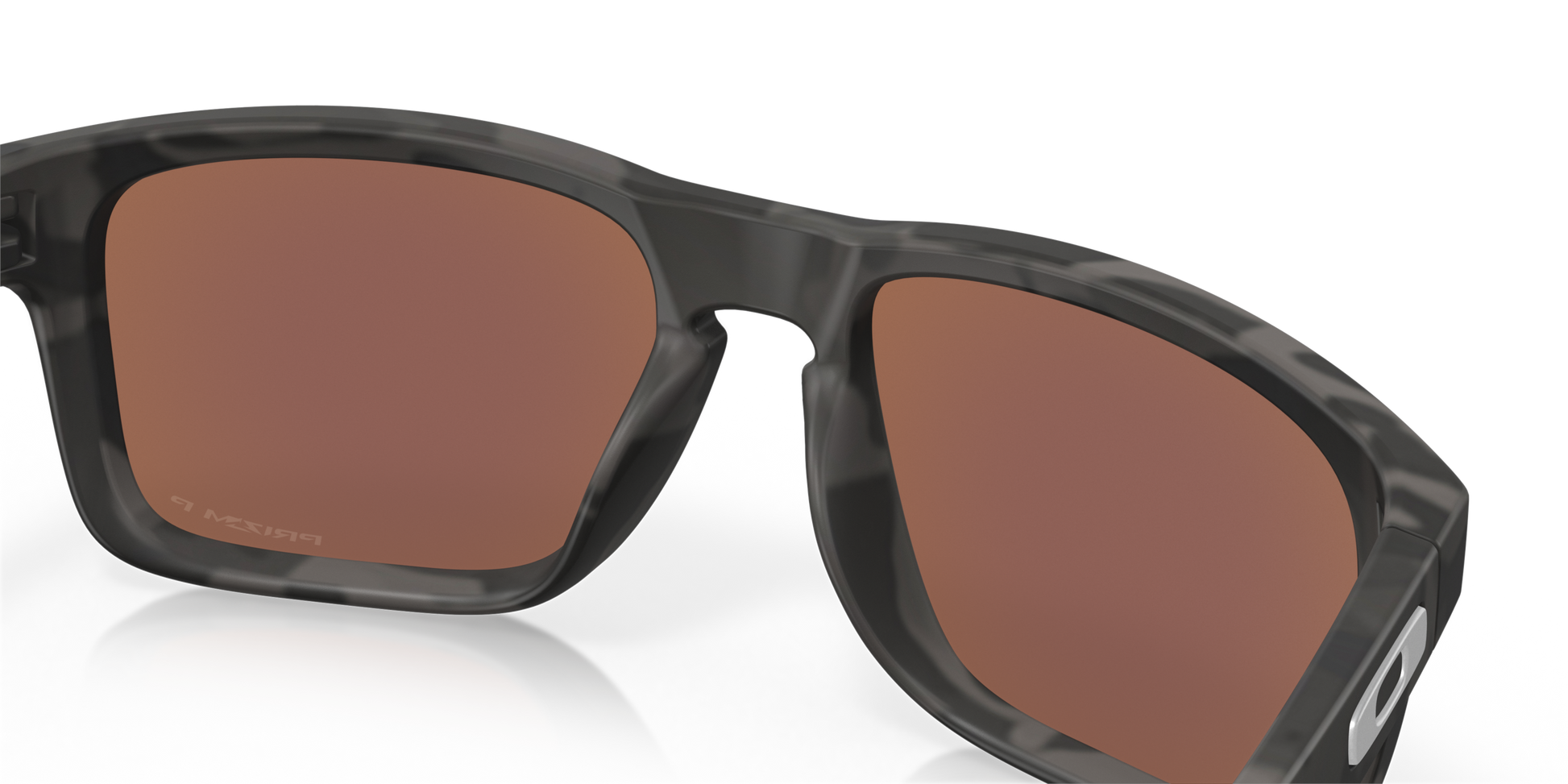 [Prizm Deep Water Polarized Lenses, Matte Black Camo Frame]