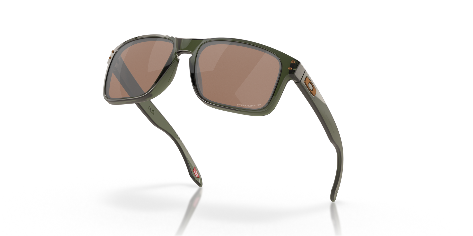 [Prizm Tungsten Polarized Lenses, Olive Ink Frame]