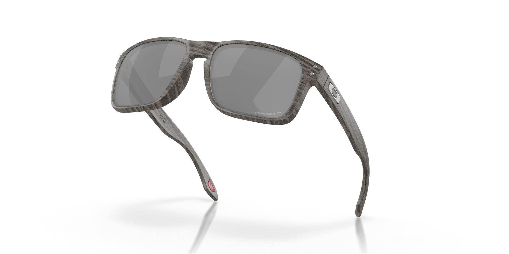 [Prizm Black Polarized Lenses, Woodgrain Frame]