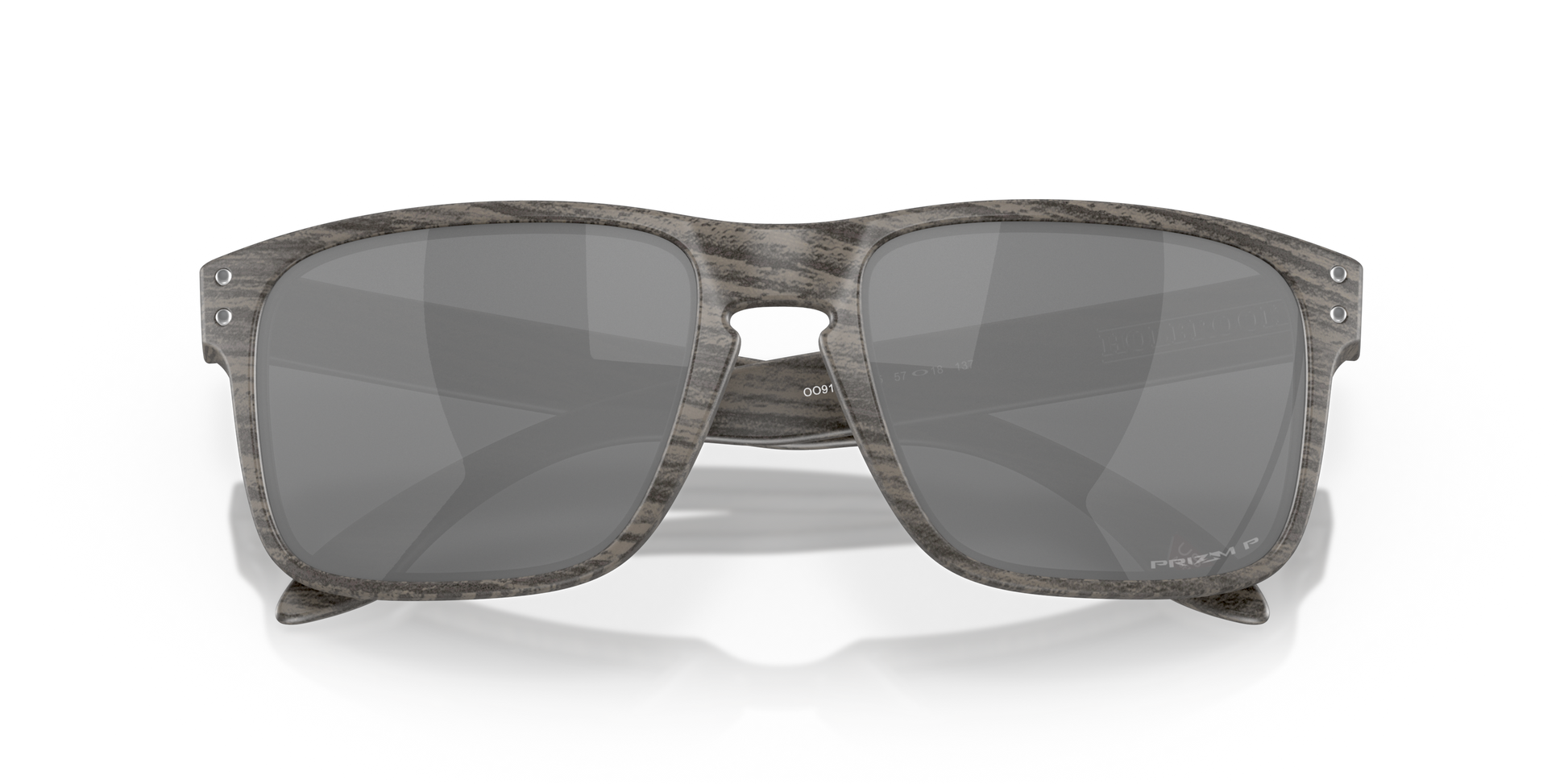 [Prizm Black Polarized Lenses, Woodgrain Frame]