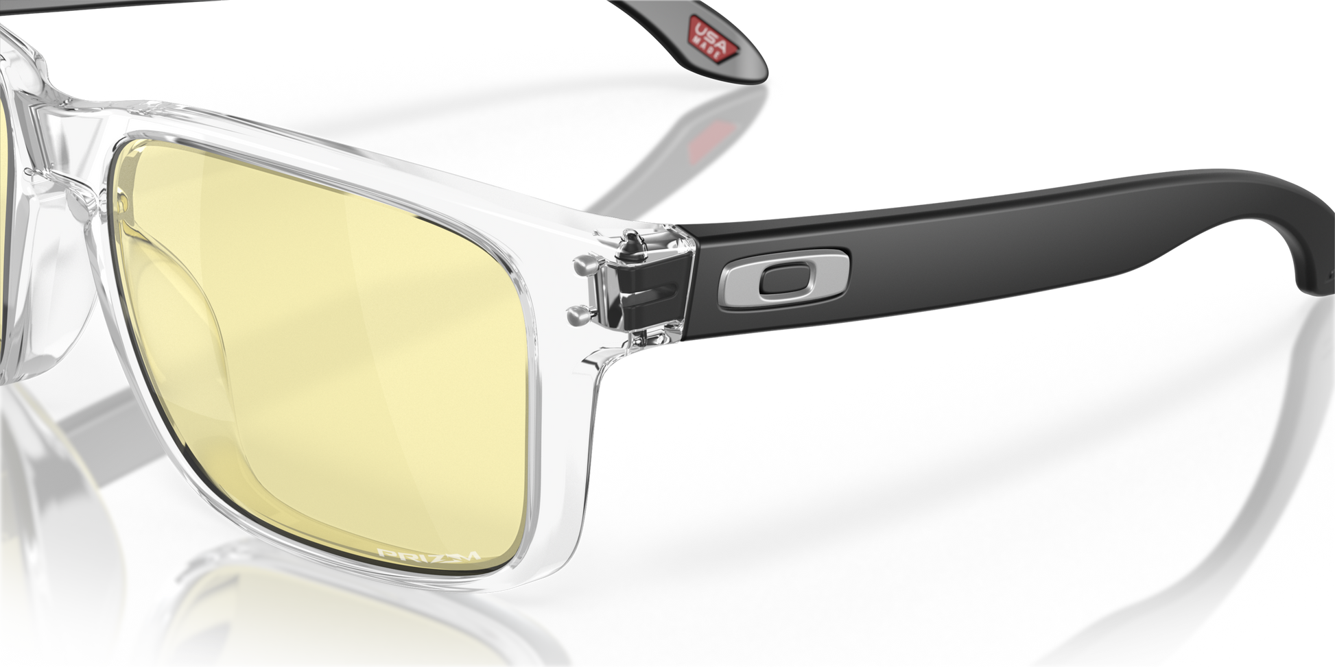 [Prizm Gaming™ 2.0 Lenses, Clear Frame]
